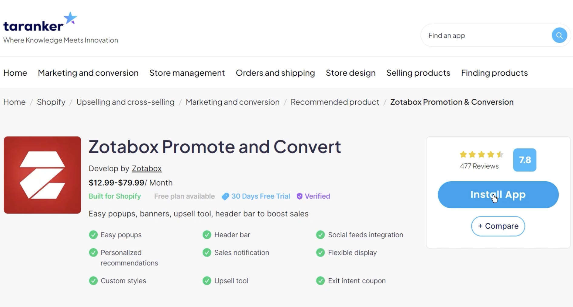 Step-by-step guide on installing and configuring Zotabox in Shopify. Use this app to create effective promotional campaigns and improve conversion rates on your Shopify store.